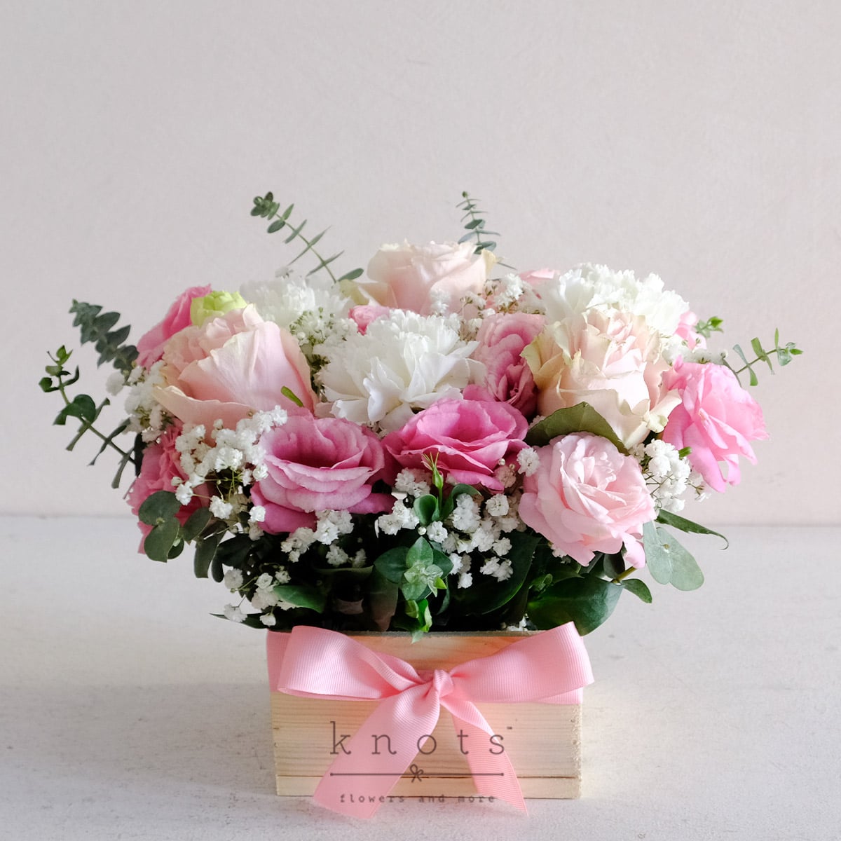 Where Love Grows (Pink Ecuadorian Roses Arrangement)