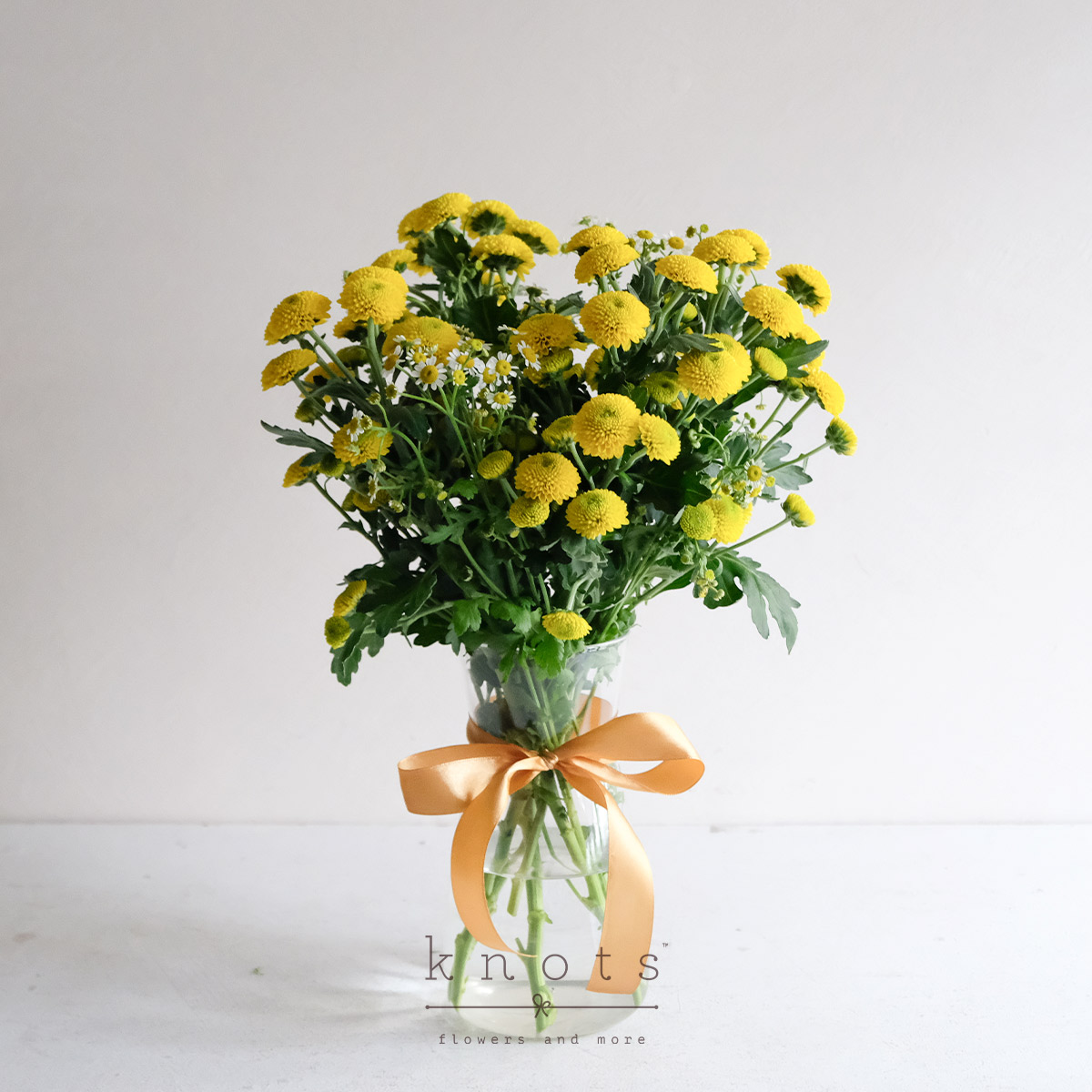 Sunny Sprinkles (Mixed Chrysanthemums Arrangement)