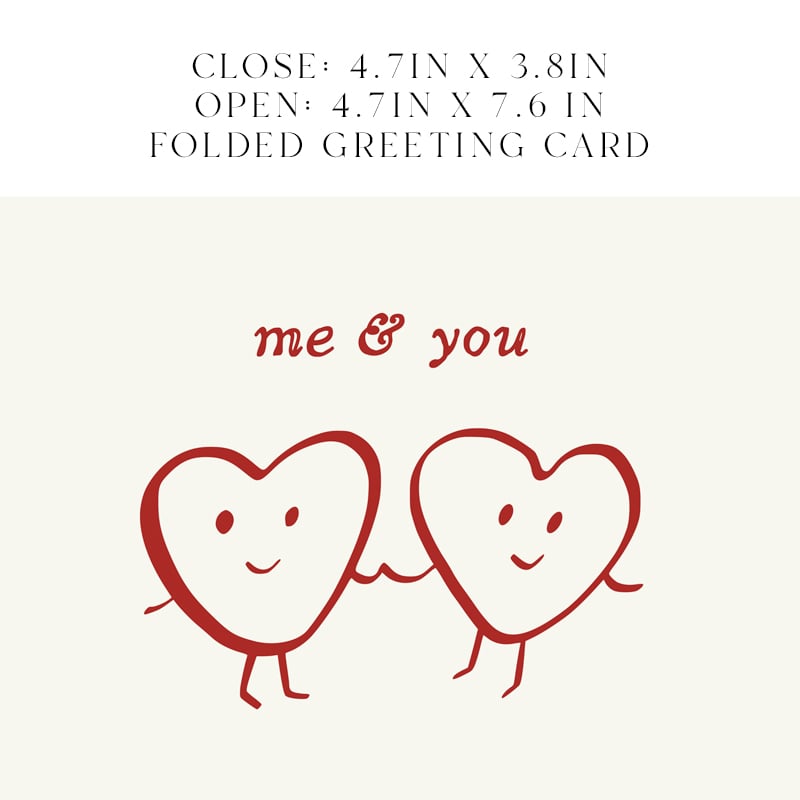 Me & You Card