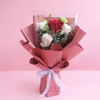 Just Love (Red Ecuadorian Rose Bouquet)