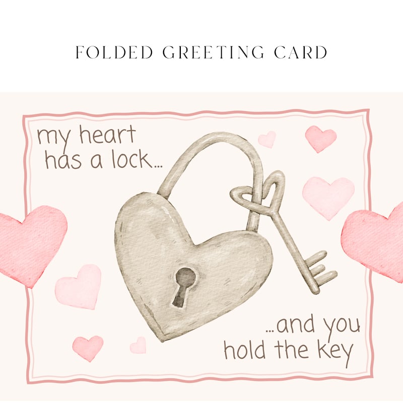 The Key to My Heart Card
