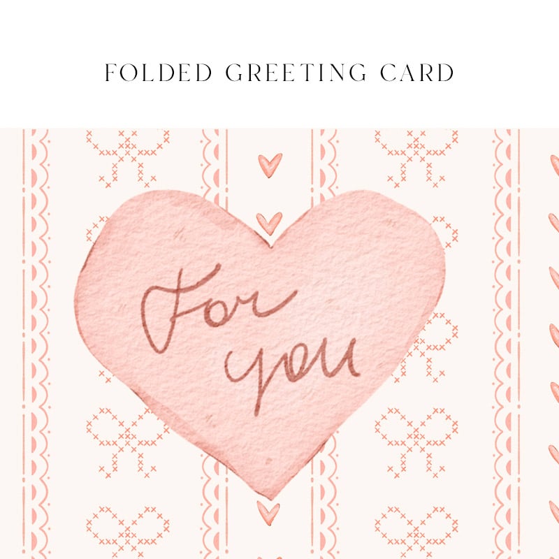 With Love, For You Card