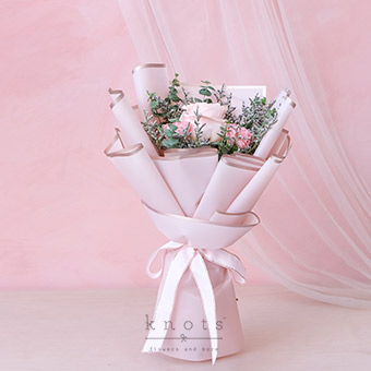 Fall For You (Pink Ecuadorian Rose Carnations Bouquet)