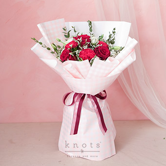 You Are My Everything  (Red Ecuadorian Roses Bouquet)