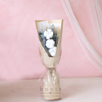 Soft Love (Cotton Flower Bouquet)