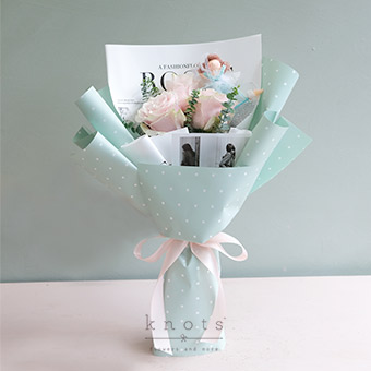 Angelique (Pink Ecuadorian Roses Bouquet)