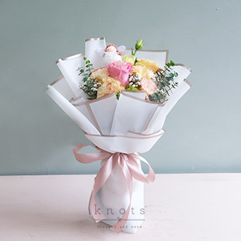 Seraphina (Pink Ecuadorian Rose Bouquet)