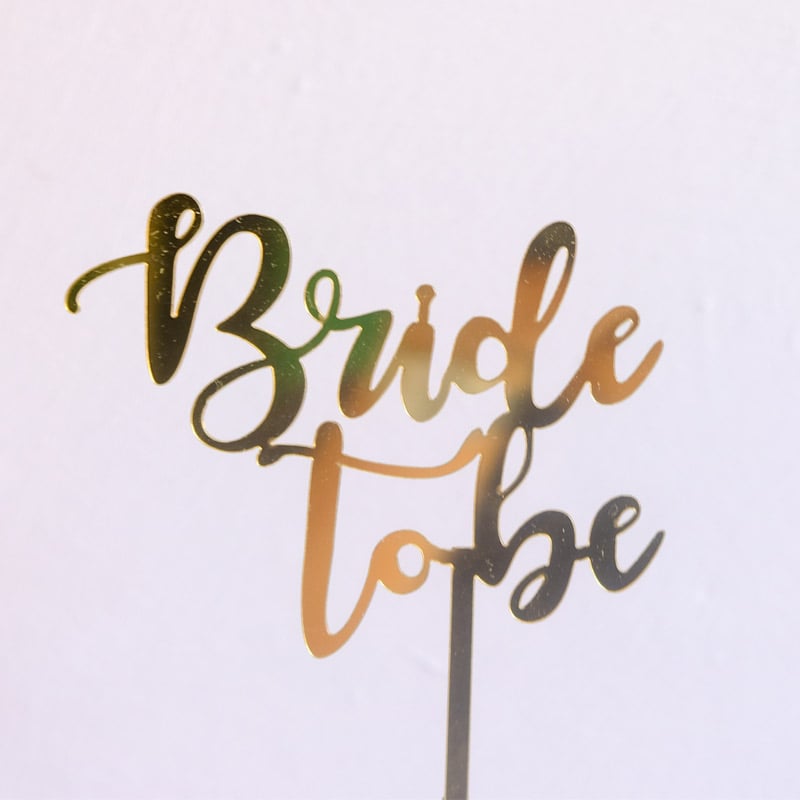 Bride To Be Topper
