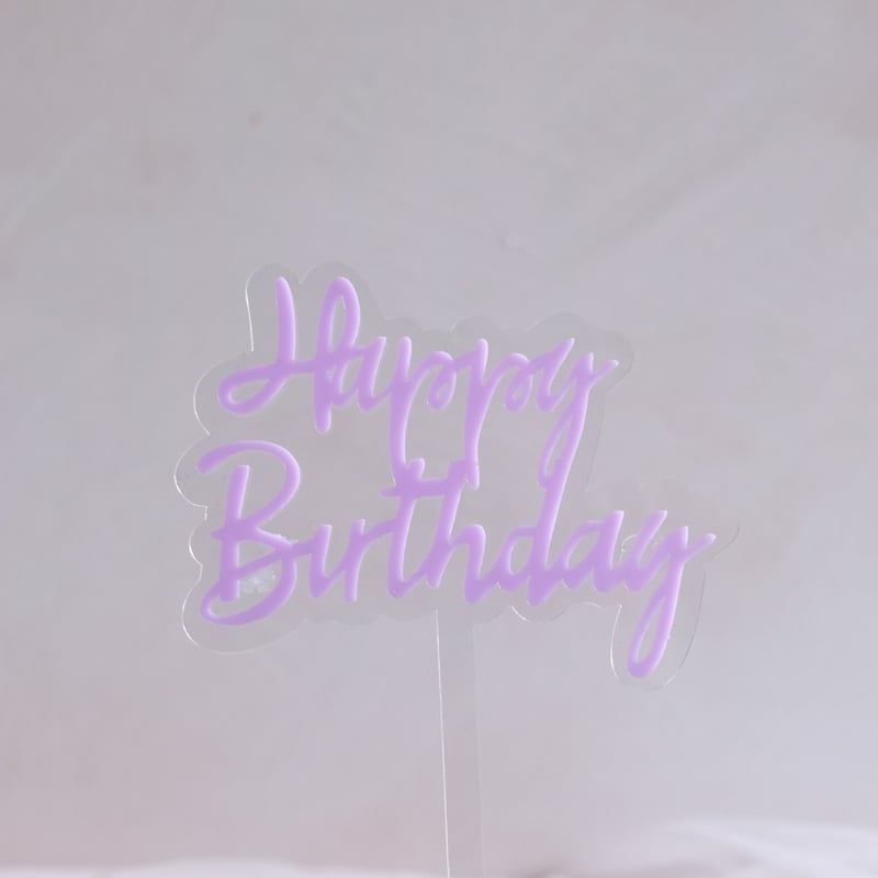 Happy Birthday Purple