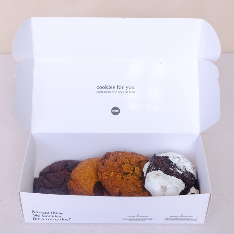 Box of Mo's Cookies (4pcs)