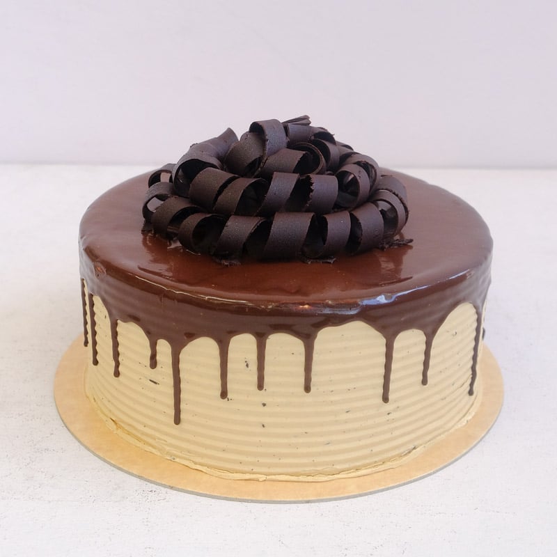 Dark Mocha Sansrival Cake