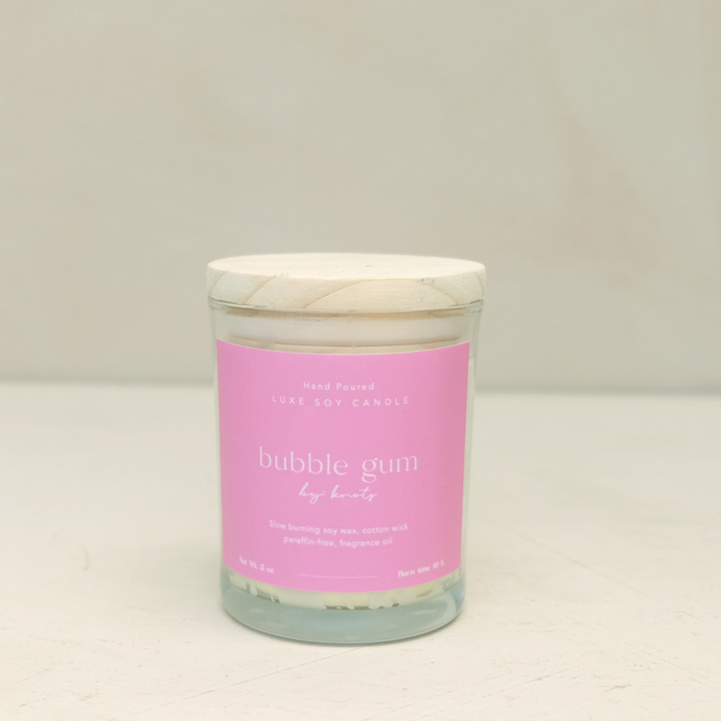 Bubble Gum 5oz Soy Candle