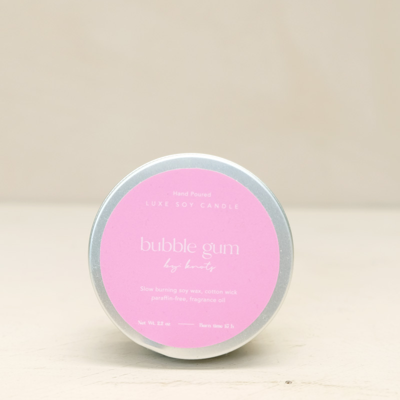 Bubble Gum 2.2 oz Soy Candle