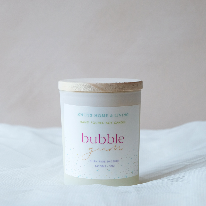 Bubble Gum 5oz Soy Candle