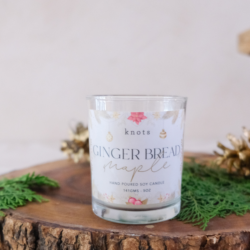Gingerbread Maple 5oz Soy Candle
