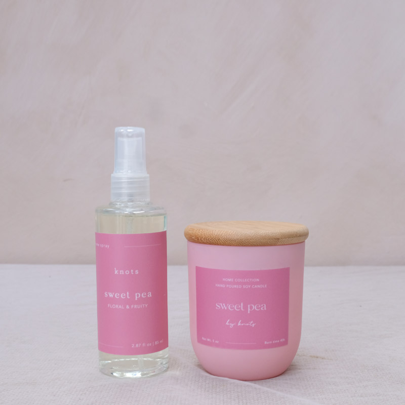 Sweet Pea Candle & Room Spray