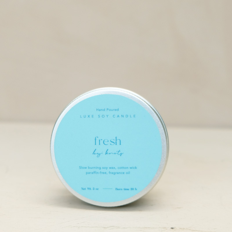 Fresh 3oz Soy Candle