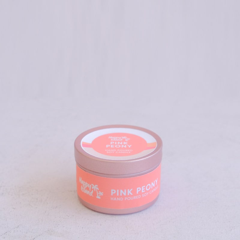 Pink Peony Soy Candle 60ml