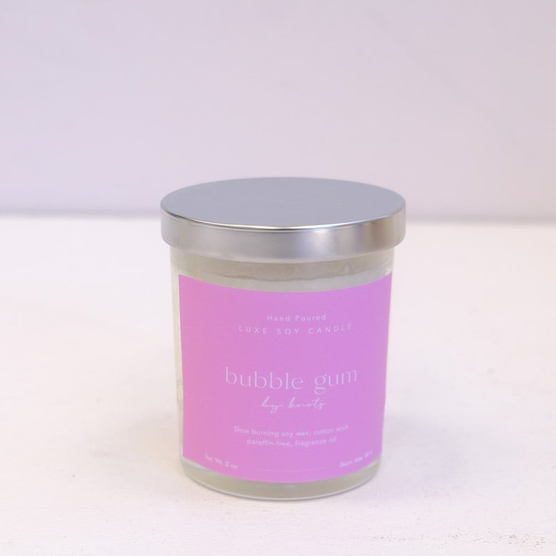 Bubble Gum 5oz Soy Candle