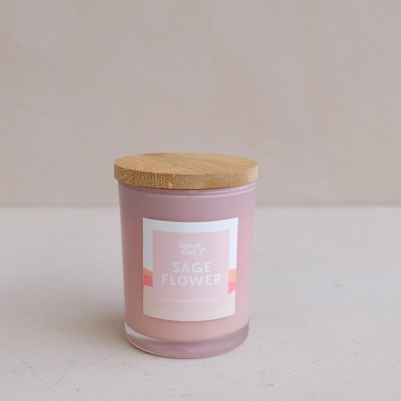 Sage Flower Soy Candle 150ml