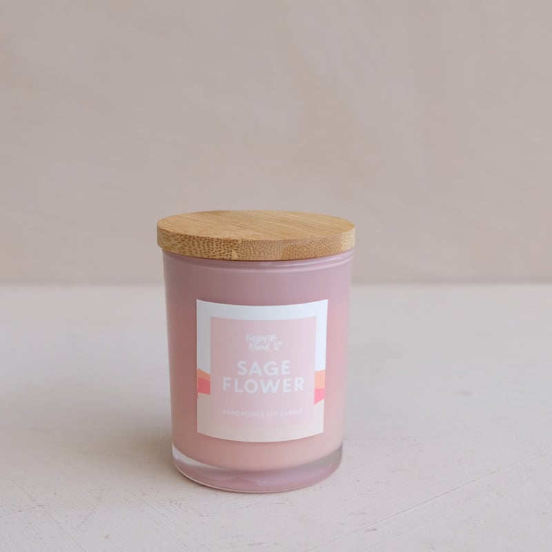 Sage Flower Soy Candle 130ml