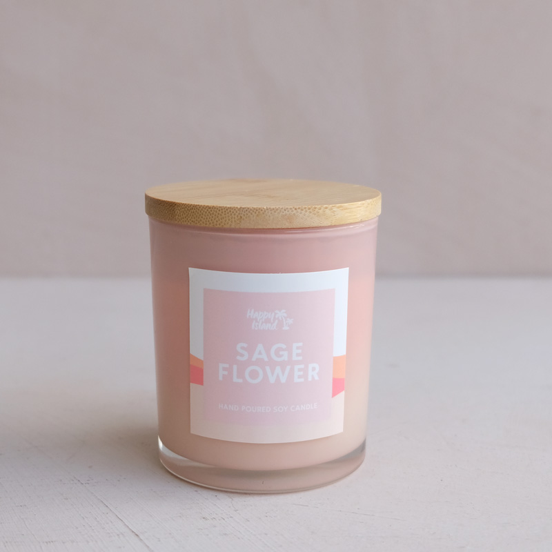 Sage Flower Soy Candle 300ml