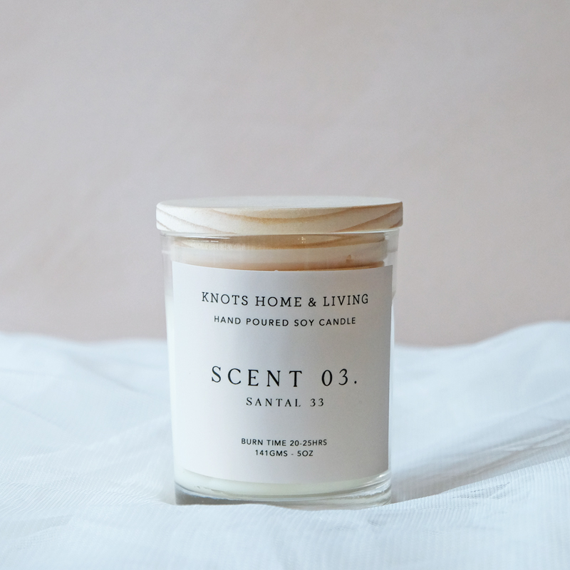Scent 03 Santal 5oz Soy Candle