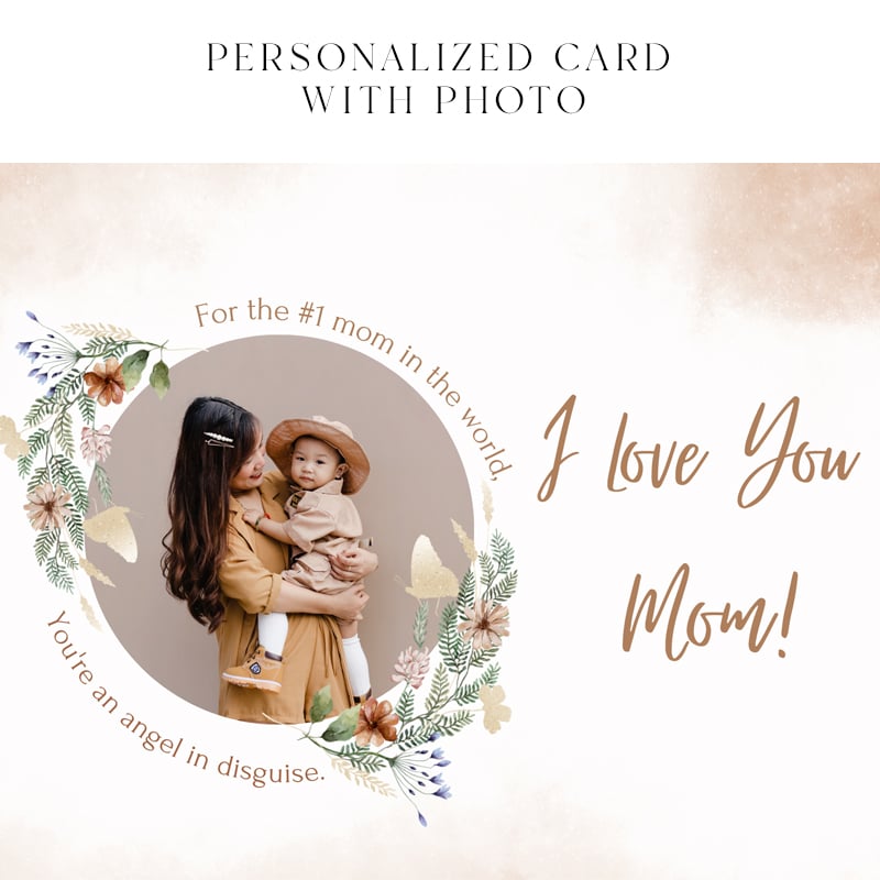 I Love You Mom (Photo Card)