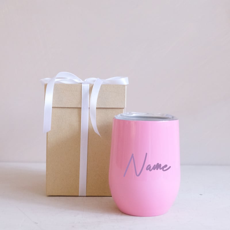 Insulated Cup w/ Cover - Pink