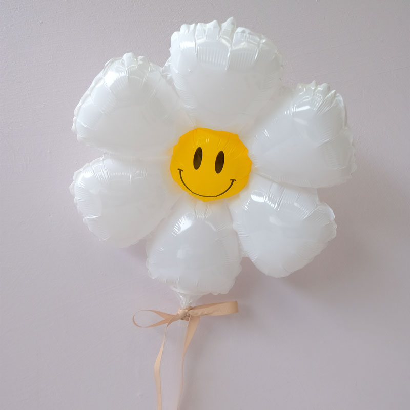 Smiley Flower Balloon