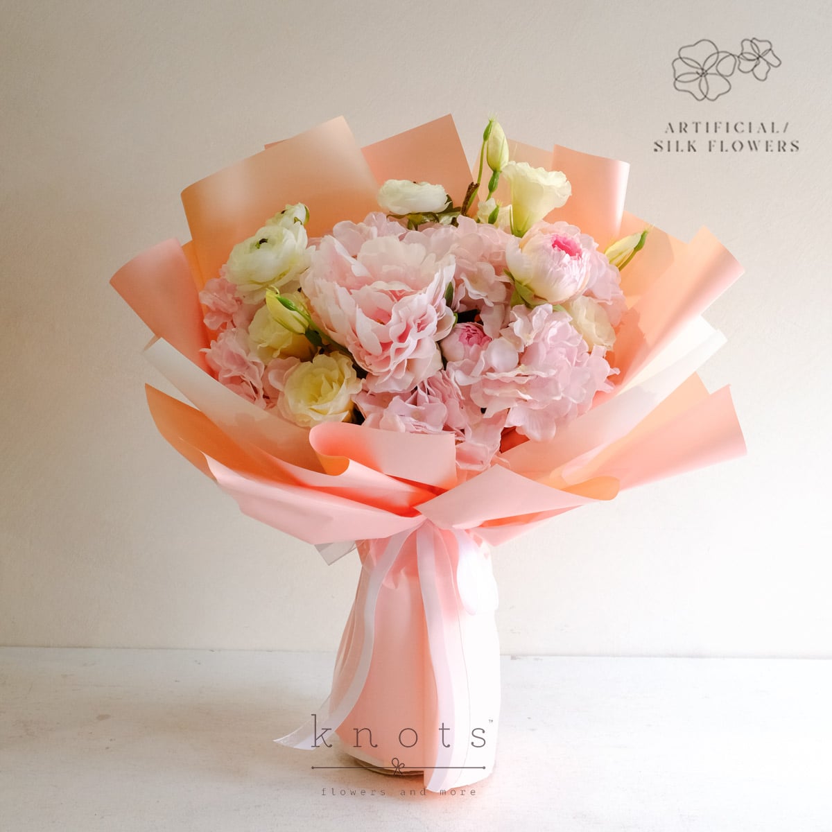 Eternal Blush (Artificial Flower Bouquet)