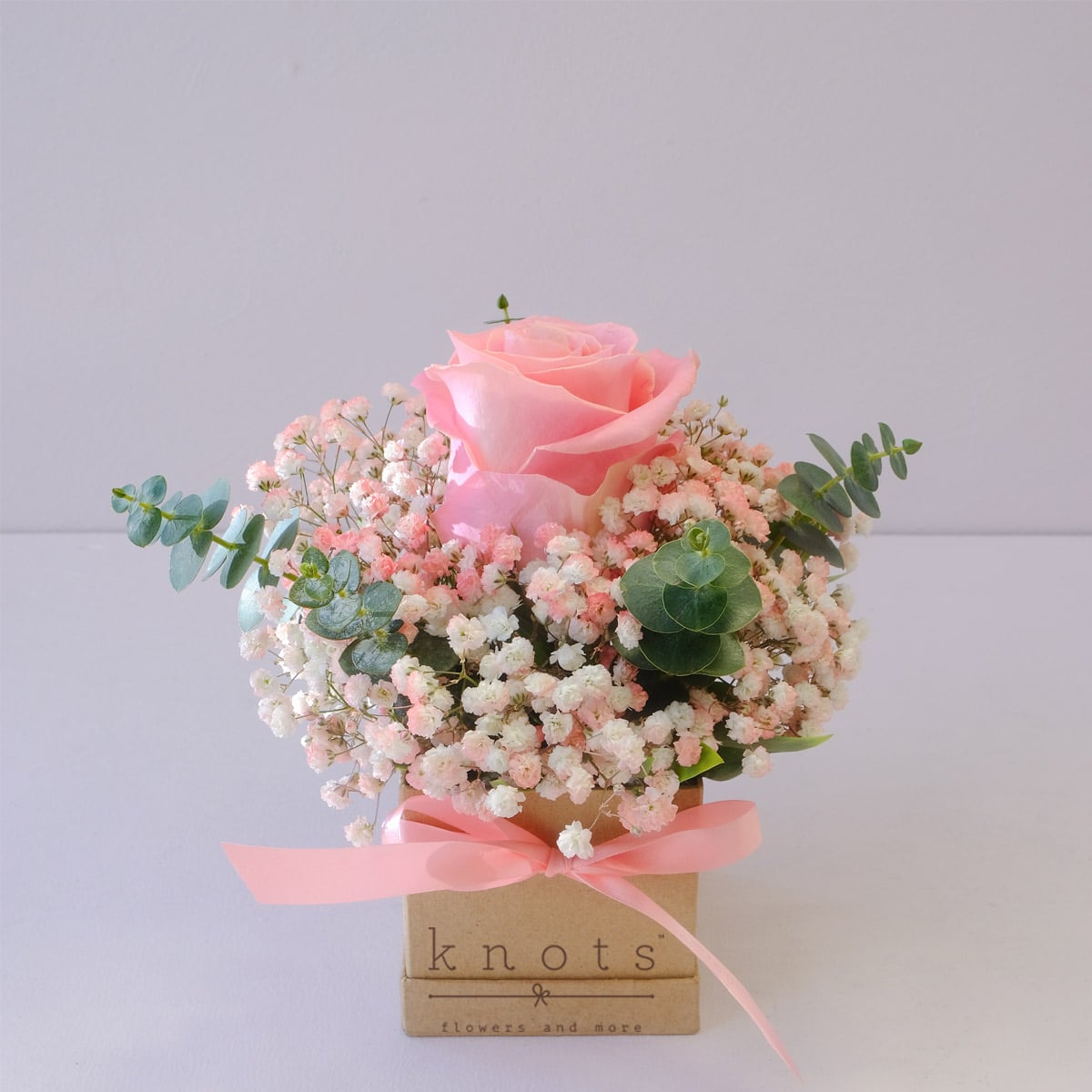 Once Upon A Dream (Pink Ecuadorian Rose Boxed Arrangement)