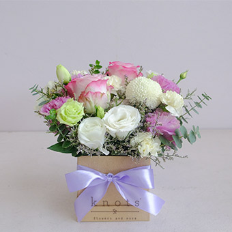 Lush Love (Purple Rose Arrangement)