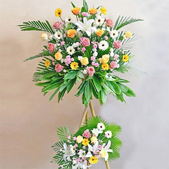 Blooming Success (Congratulatory Flower Stand)