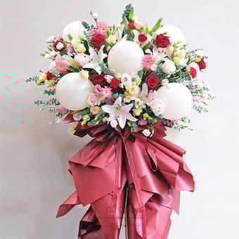 Deserving Milestone (Congratulatory Flower Stand)