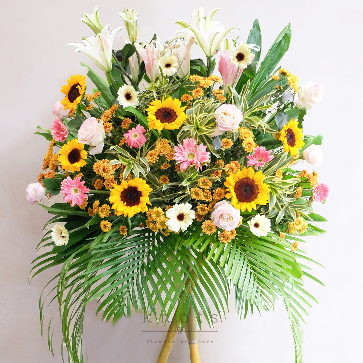 Triumphant Celebration (Congratulatory Flower Stand)