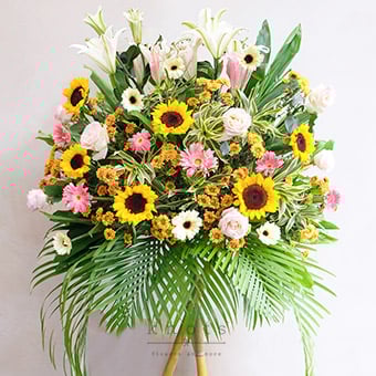Triumphant Celebration (Congratulatory Flower Stand)