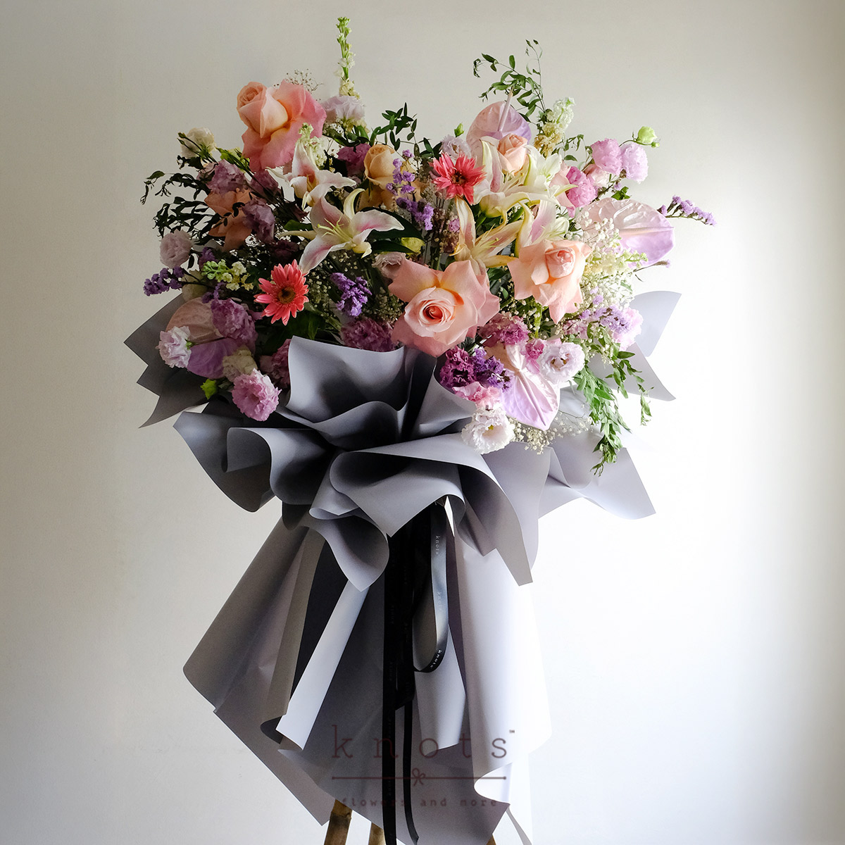 The Grand Flourish (Congratulatory Flower Stand)