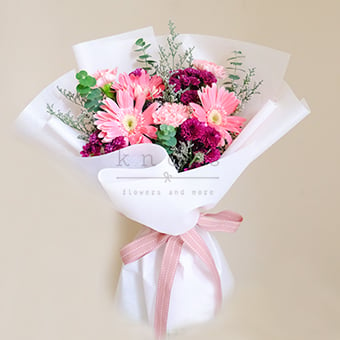  Fabulous Flora (Pink Gerbera Bouquet)