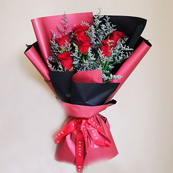 Binding Gesture (Red Roses Bouquet)