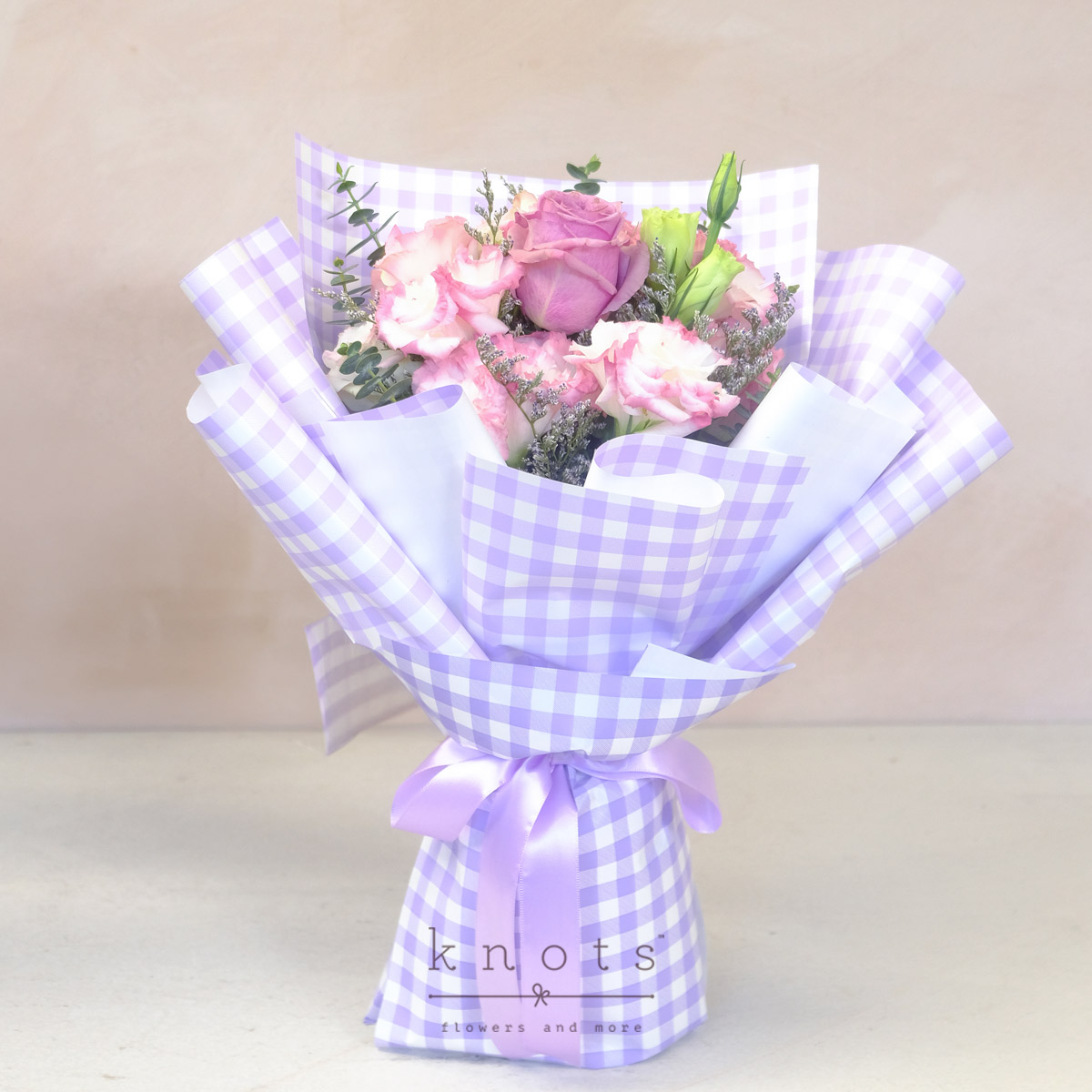Lavender Love (Purple Rose Bouquet)