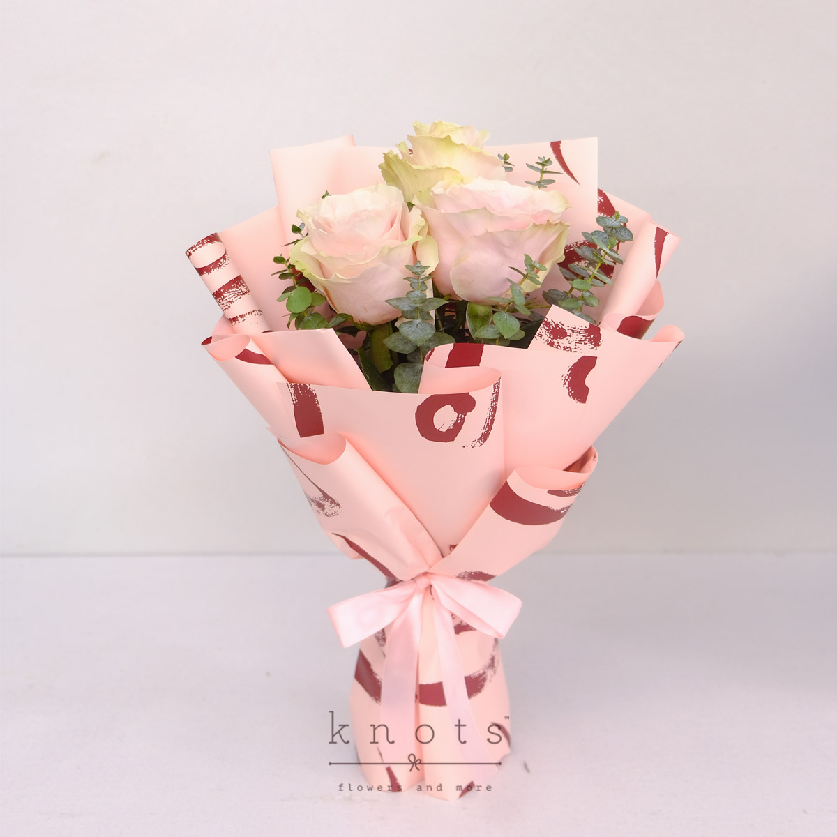 You Are My Person (3 Pink Ecuadorian Roses Bouquet)