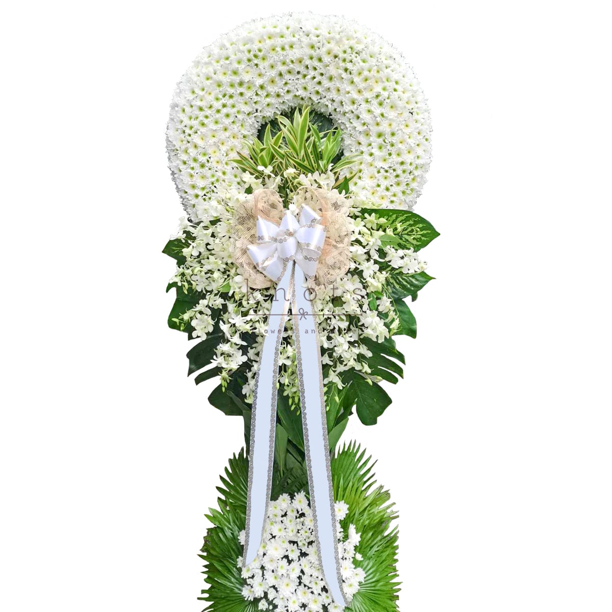 Beautiful Tribute (Condolence Flower Wreath)