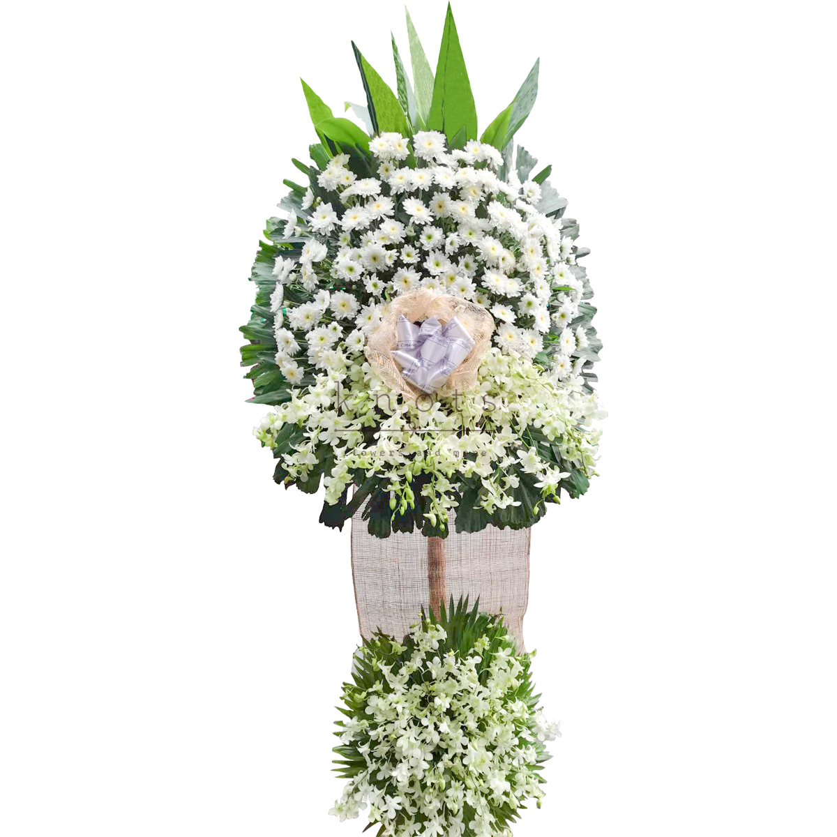 Deepest Reverence (Condolence Flower Wreath)