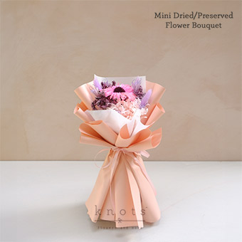 Long-Live Pink (Mini Dried & Preserved Flower Bouquet)
