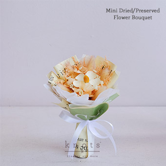 Paloma (Mini Dried and Preserved Bouquet)