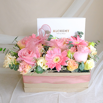 Wondrous Wishes (Flowers & Macarons)