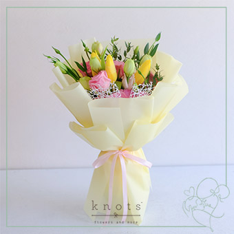 Gentle Grace (Yellow Tulips Bouquet)