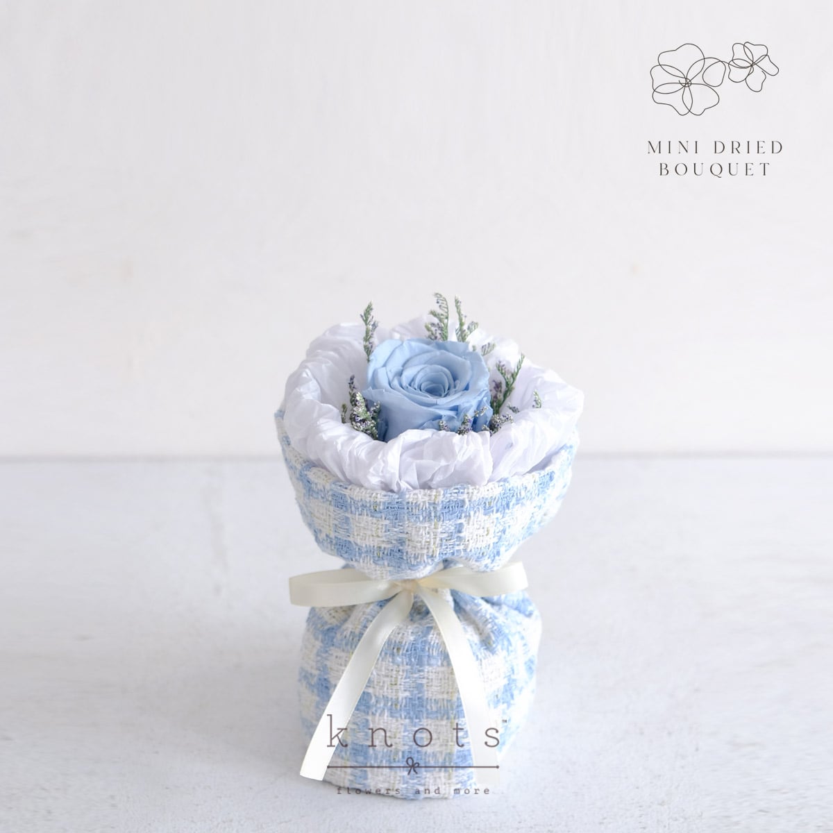 Gentle Hues (Mini Dried and Preserved Bouquet)