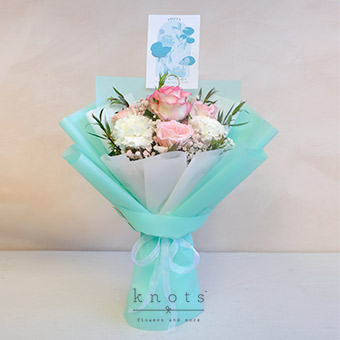 Pisces Dream (Pink Rose Bouquet)